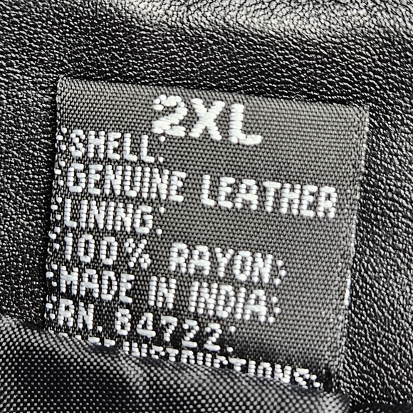 LEATHER 9000 Women Fierce Chocolate Geniune Leather Skirt Size 12 - Picture 8 of 9